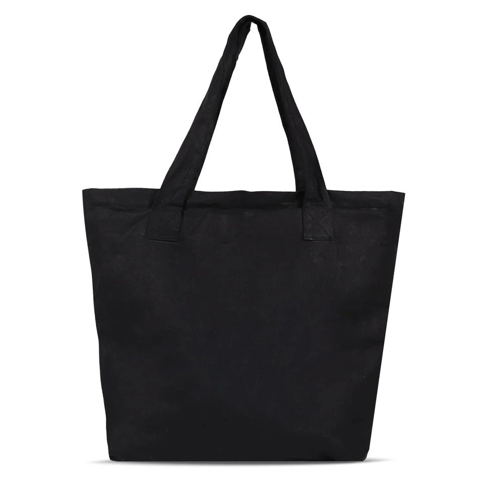 Cosmic 3D Type Tote - Black