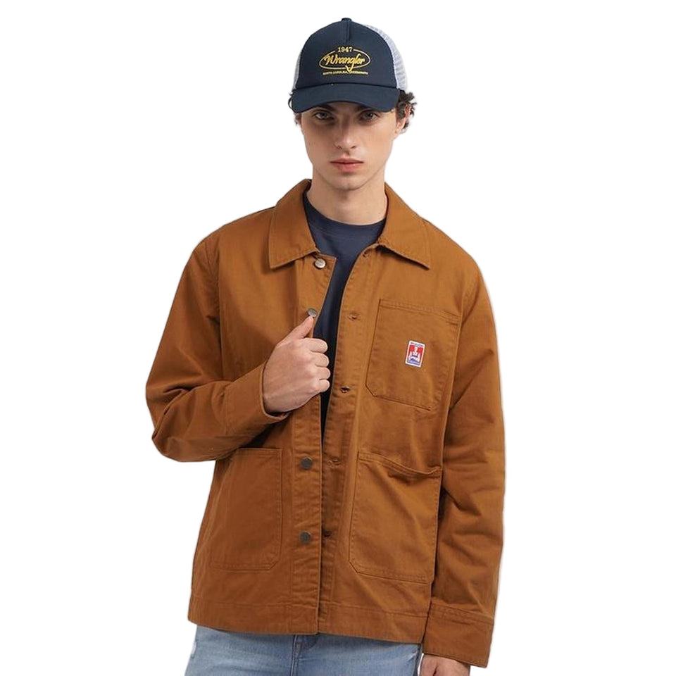 Wrangler Coach Jacket - Brown
