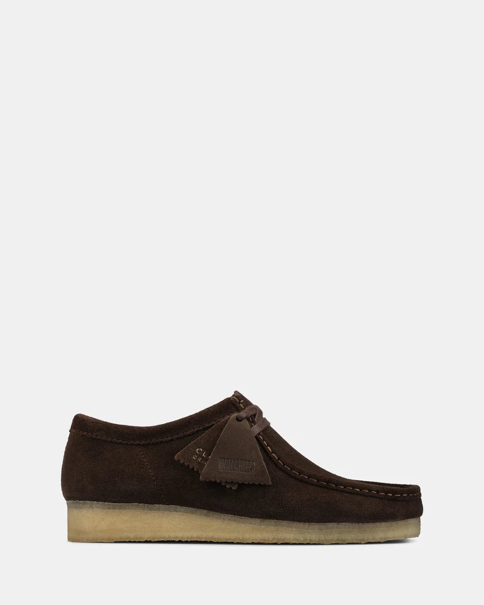 Clarks Wallabee - Brown Slate Suede