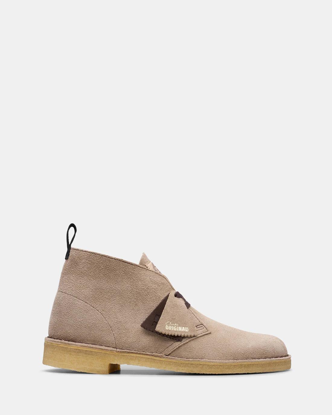 Clarks Desert Boot - Wolf Suede - Stencil