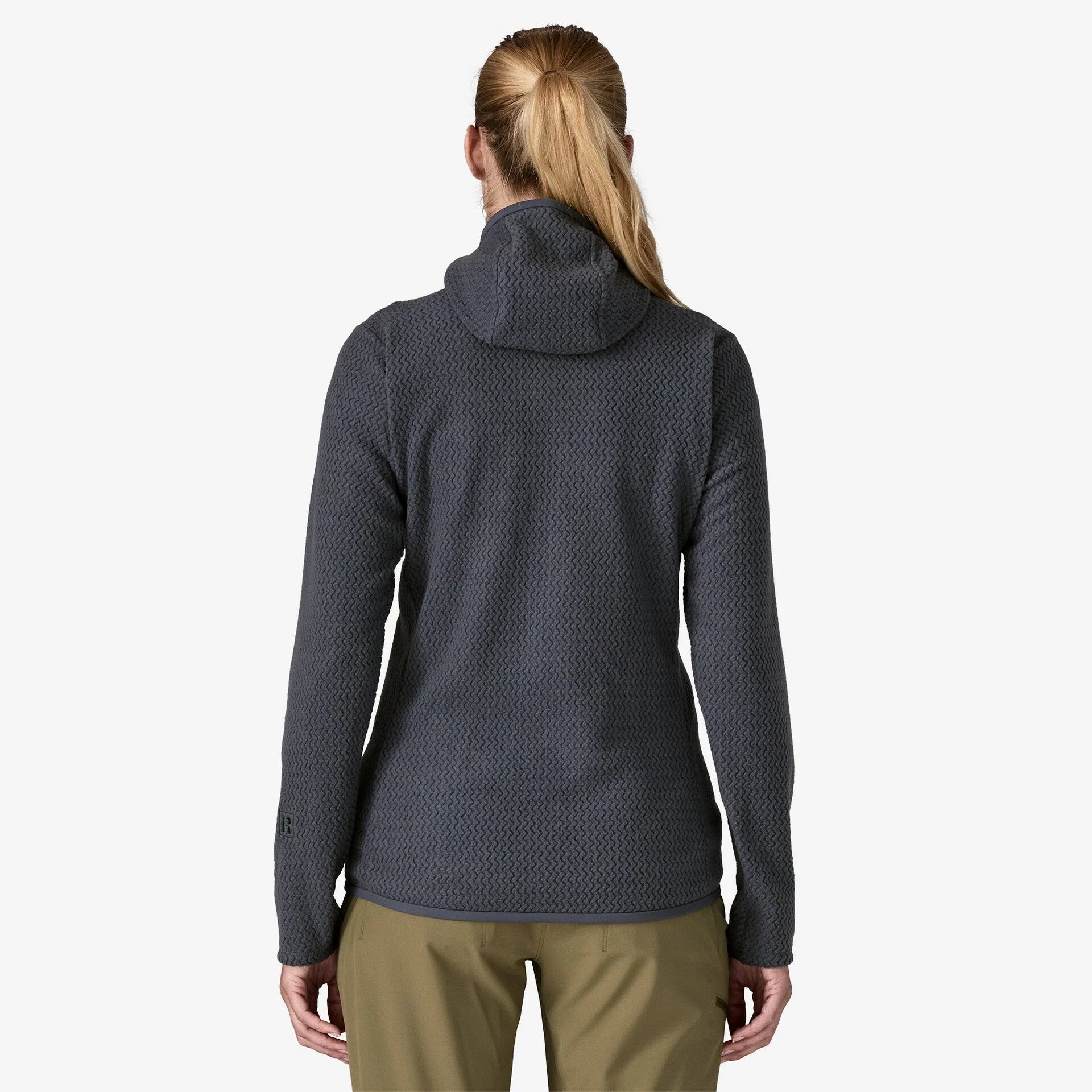 Patagonia Women's R1® Air Fleece Full-Zip Hoody - Smoulder Blue