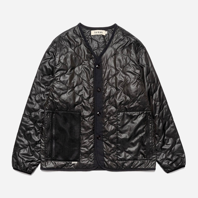 Taikan Quilted Liner - Black - Stencil