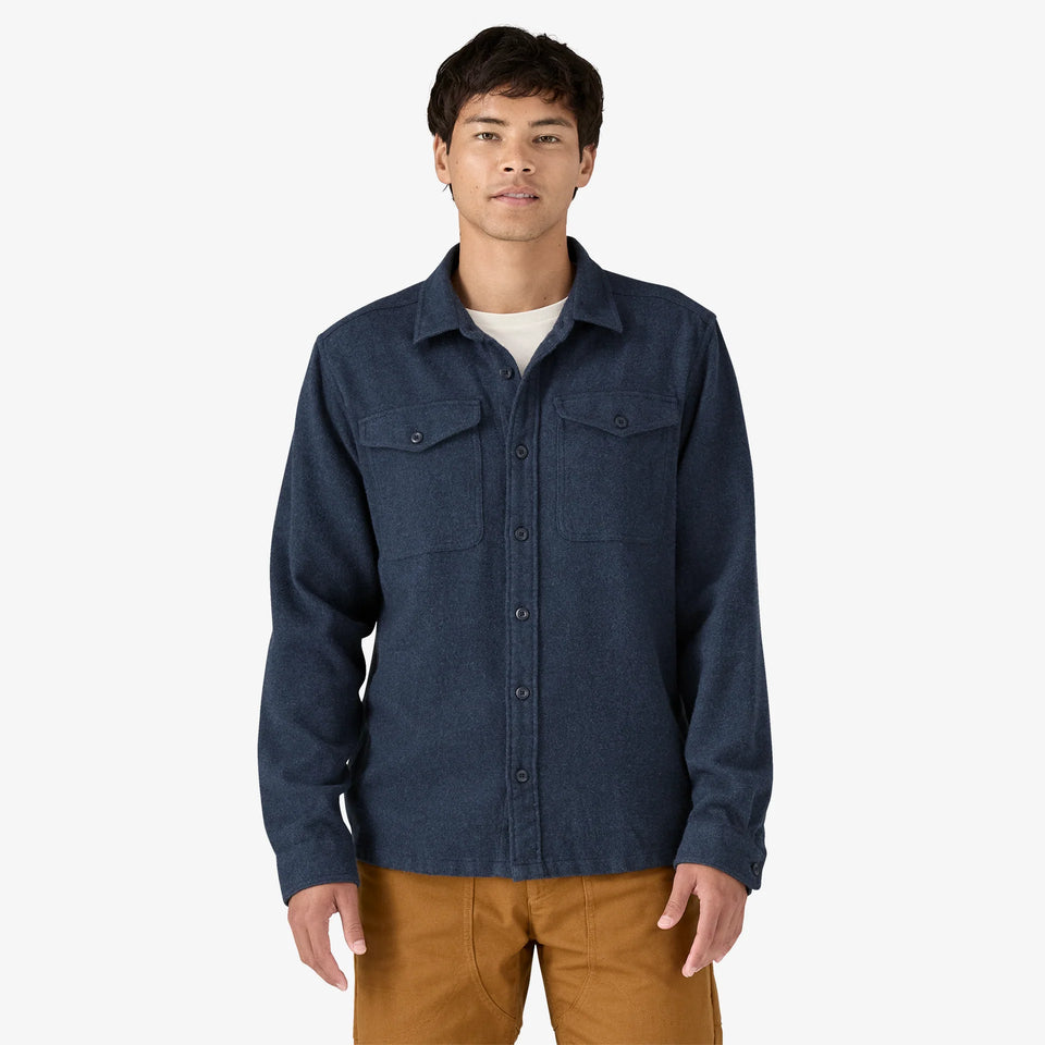 Patagonia Men's Fjord Flannel Shirt - Whole Weave: New Navy