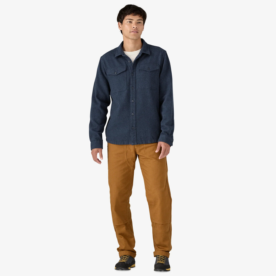 Patagonia Men's Fjord Flannel Shirt - Whole Weave: New Navy