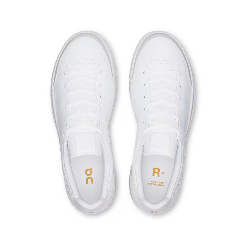 On THE ROGER Centre Court - White/White