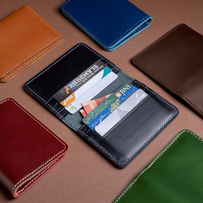 Philo Goods Folding Card Wallet 8 pocket - Chocolate