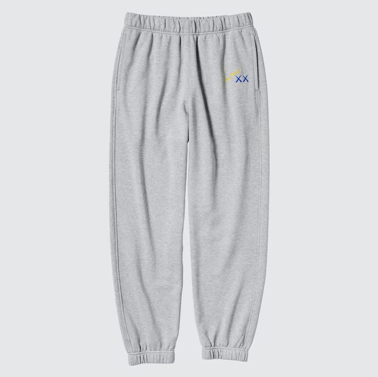 Uniqlo KAWS + Warhol Sweatpants - Grey