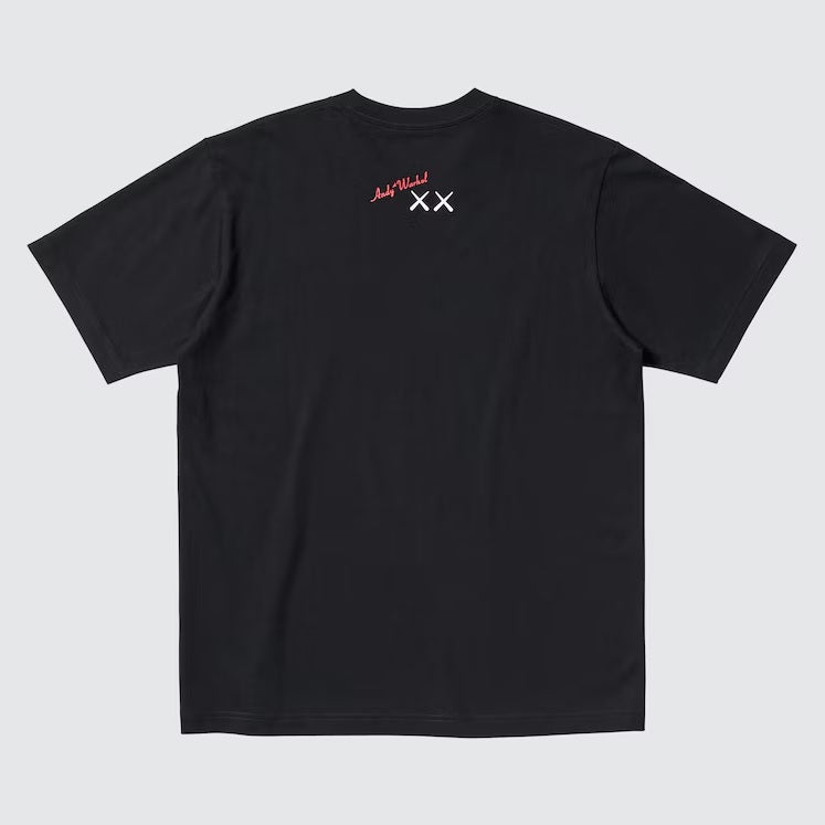 Uniqlo - KAWS + WARHOL - Space Companion / Moon Explorer Robot Tee Black