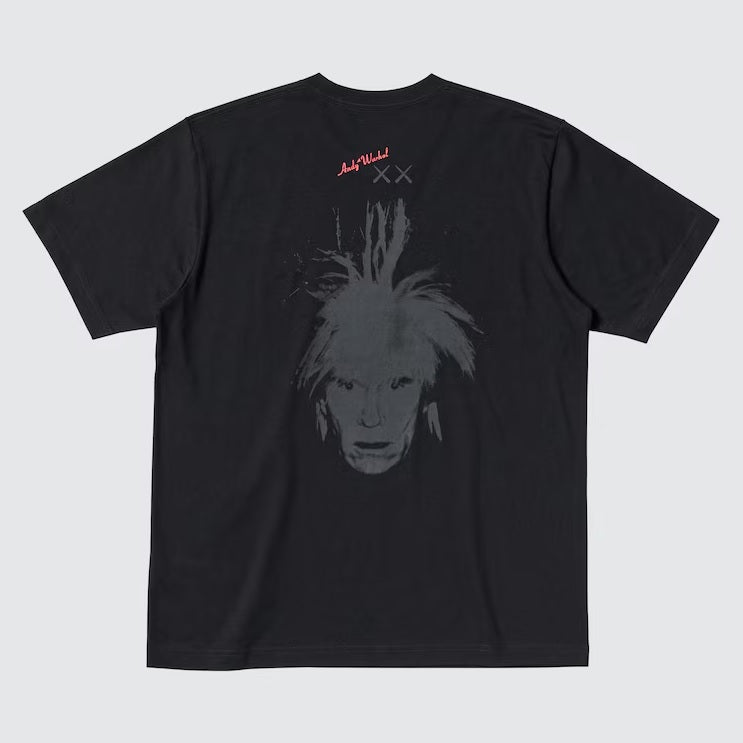 Uniqlo KAWS + Warhol UT Graphic T-Shirt - Black/Warhol XX