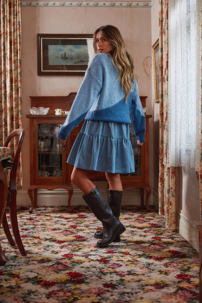 Thing Thing Split Jumper - Twilight Blue