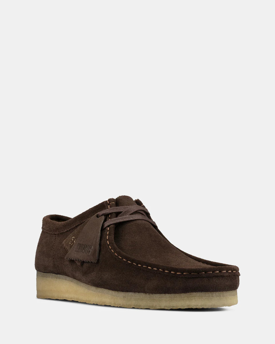 Clarks Wallabee - Brown Slate Suede