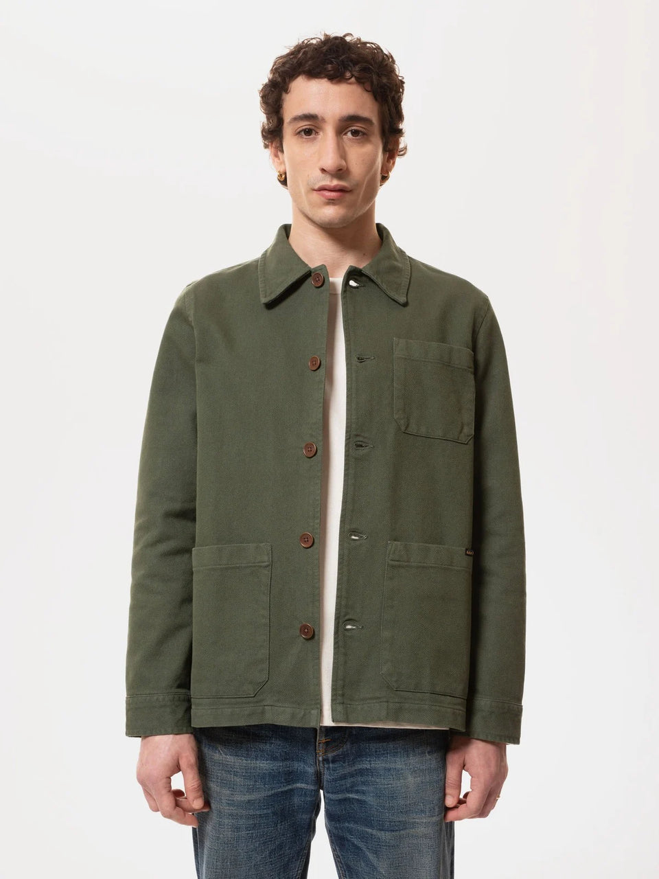 Nudie Barney Worker Jacket - Olive