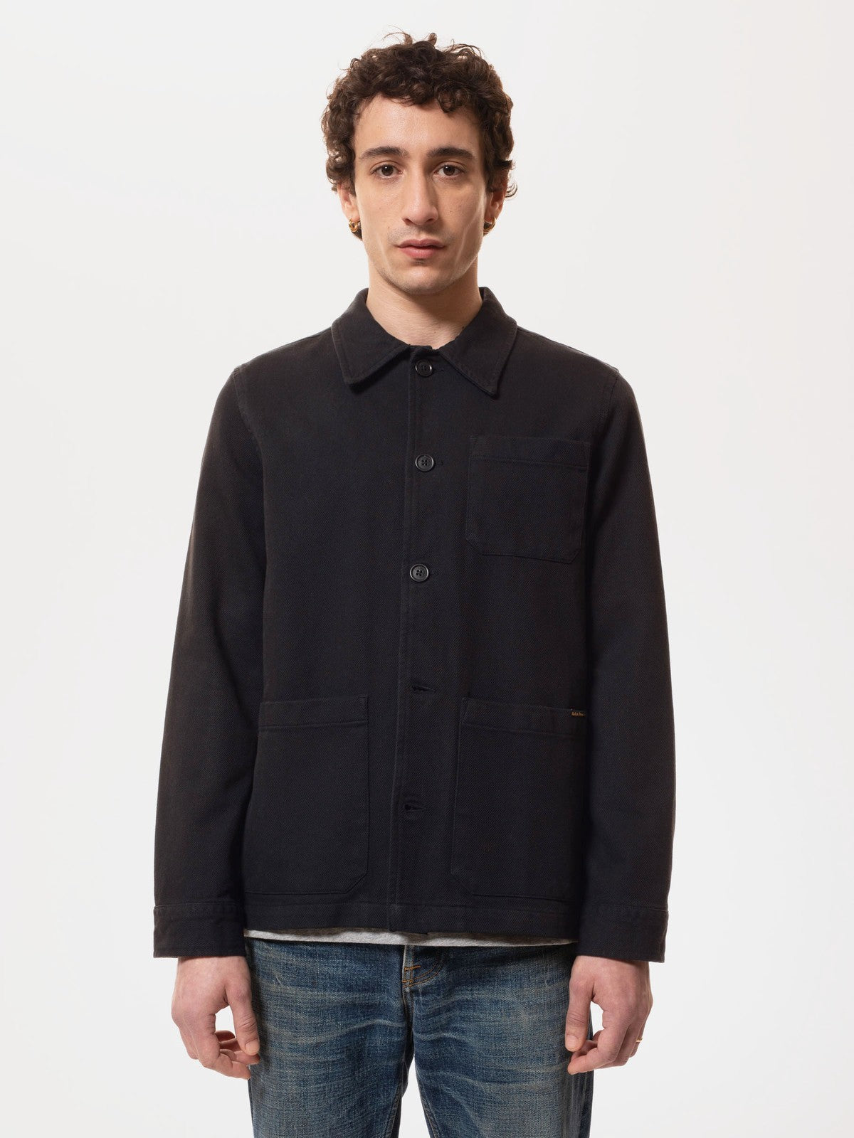 Nudie Barney Worker Jacket - Black