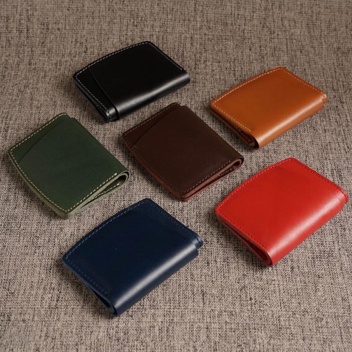 Philo Goods Bifold Wallet with outer Pocket - Green