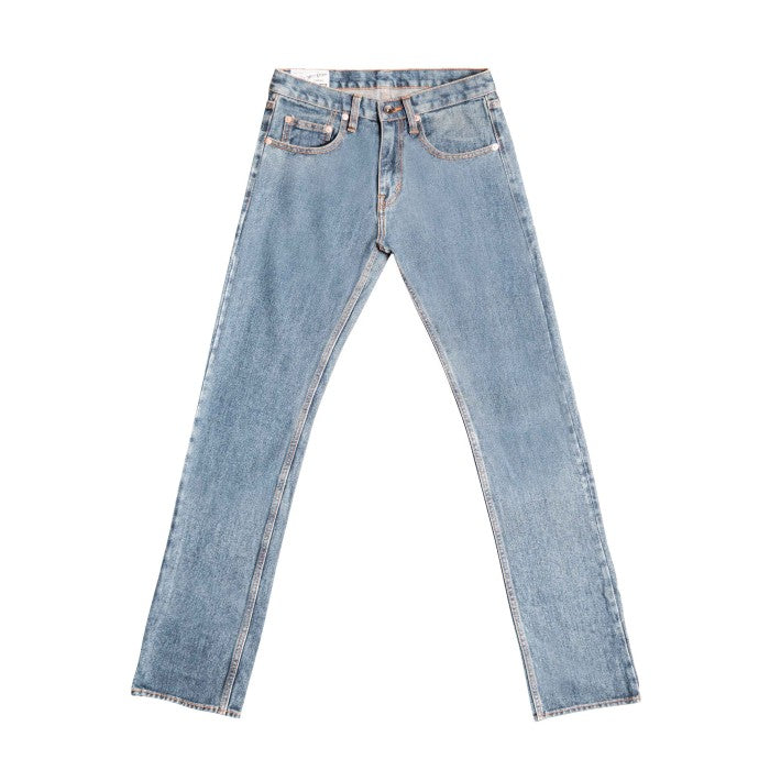 PMD & Co WATER TIGER Pre-Washed Denim 14oz Selvedge Accent Non Stretch Slim Fit - Stencil