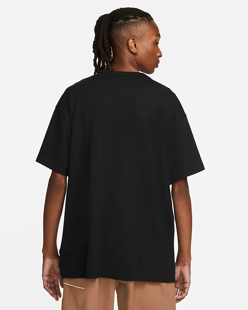 Nike Men's Sportswear Premium Essential Tee Black - Stencil