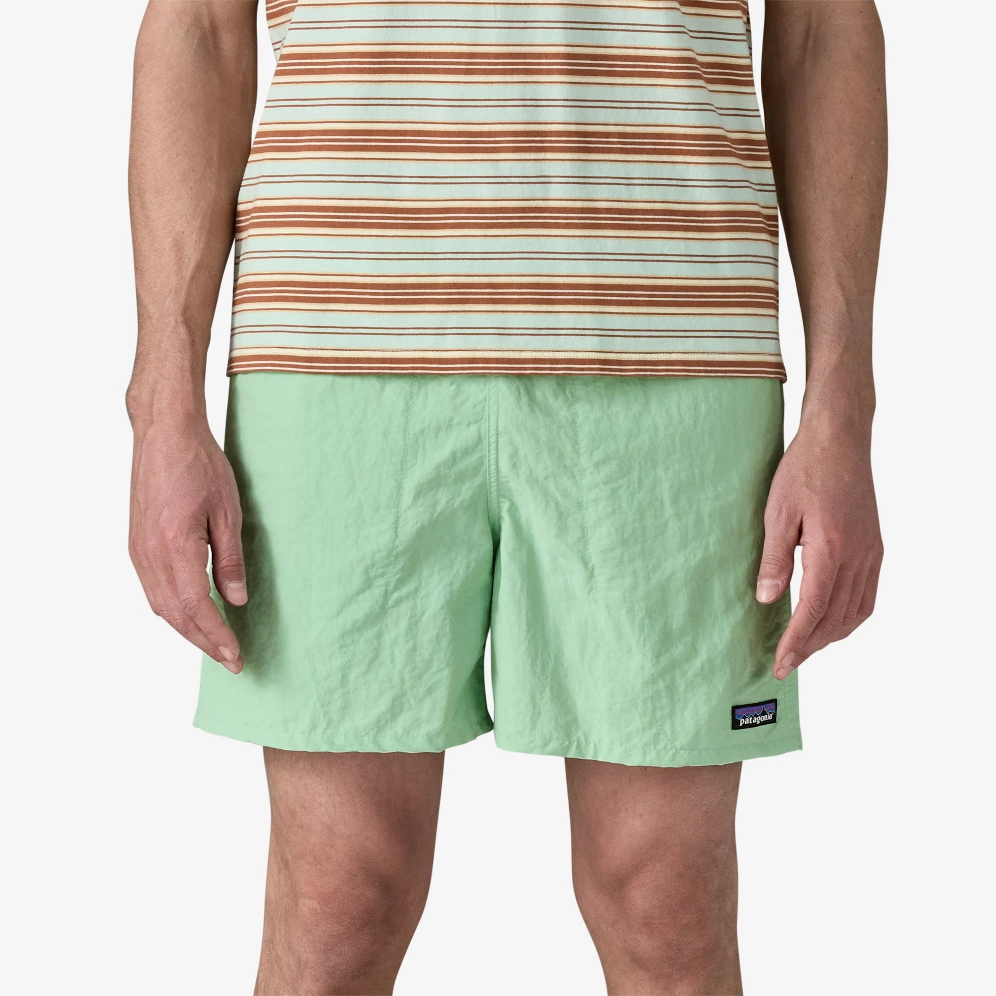 Patagonia Men's Baggies™ Shorts - 5" - Rinsed Green - Stencil