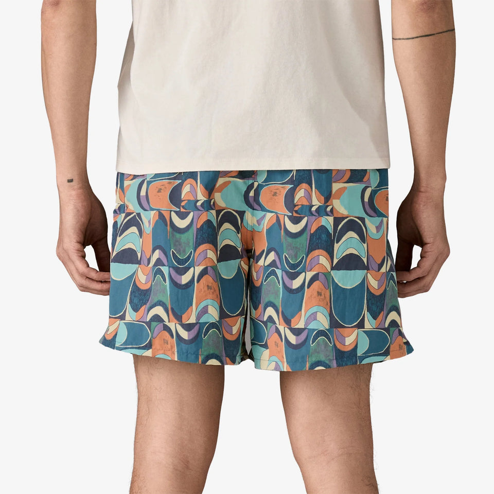 Patagonia Men's Baggies™ Shorts - 5" - Swallowtail Geo: Still Blue