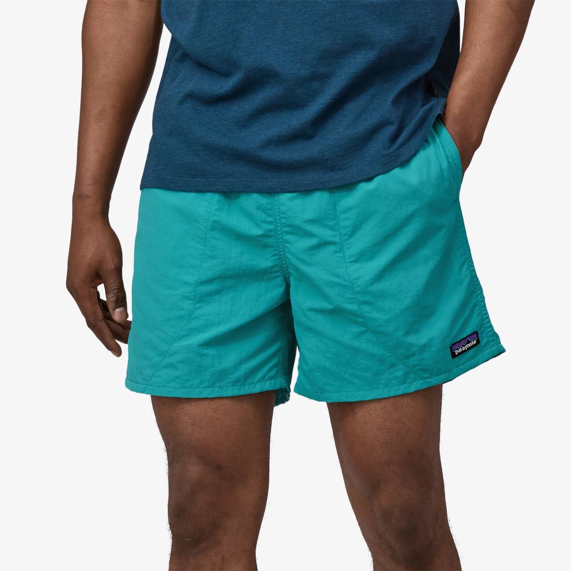 Patagonia Men's Baggies™ Shorts - 5" - Subtidal Blue - Stencil