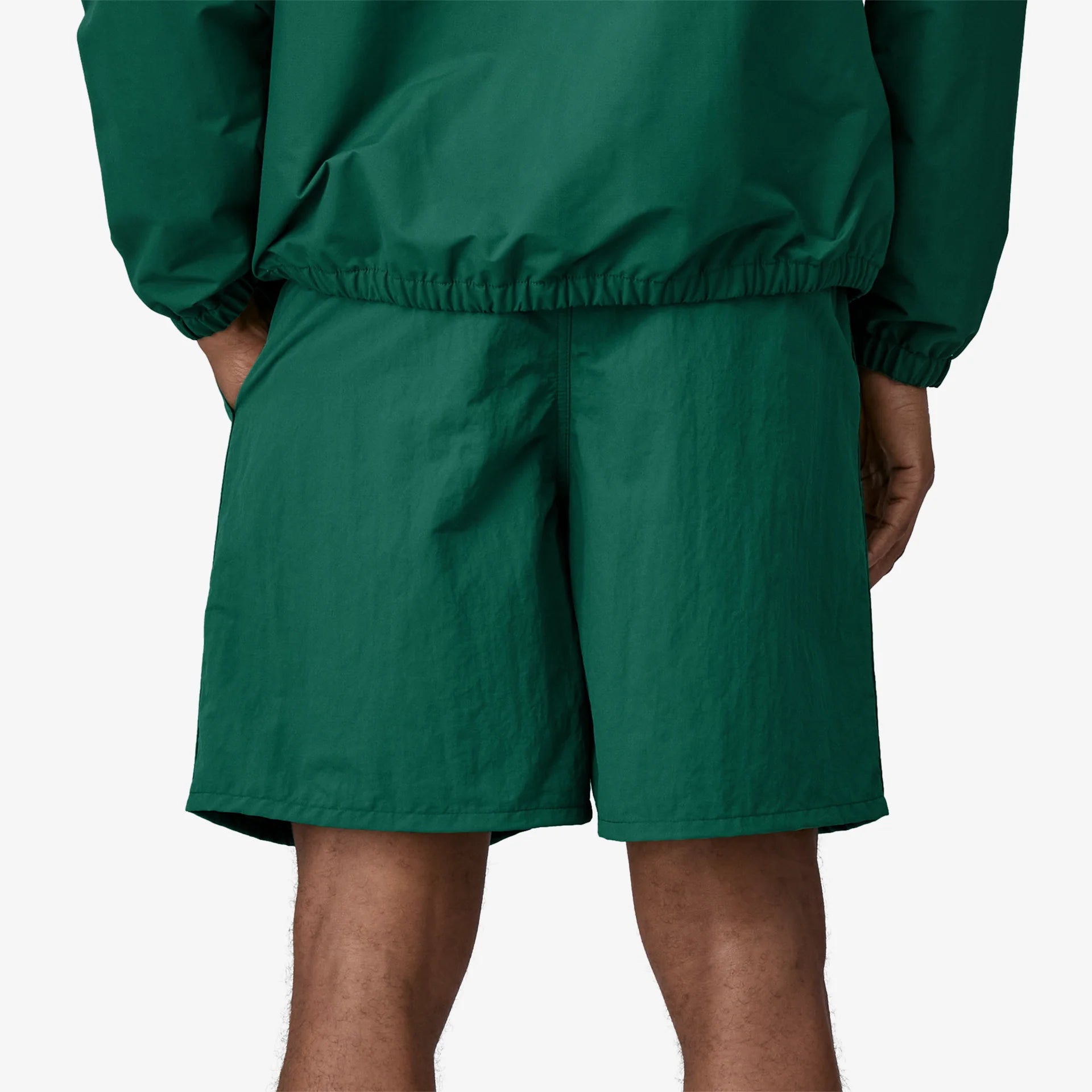 Patagonia Men's Baggies™ Longs - 7" - GPIW Crest: Conifer Green - Stencil