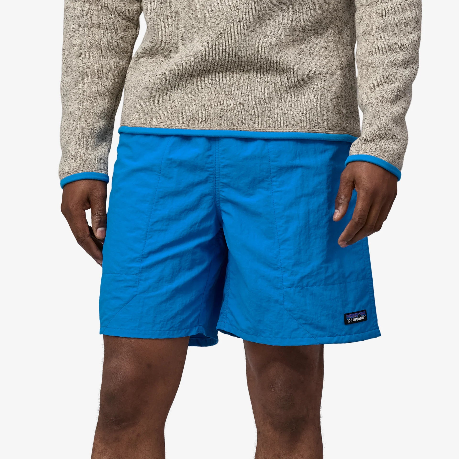 Patagonia Men's Baggies™ Longs - 7" - Vessel Blue - Stencil