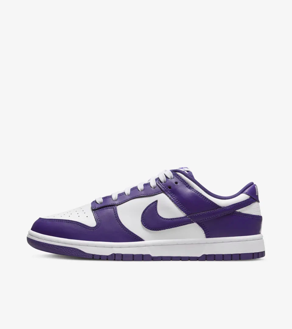 Nike Dunk Low Retro White/Court Purple - Stencil