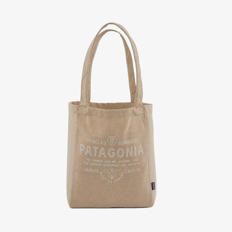 Patagonia Recycled Market Tote Forge Mark: Classic Tan