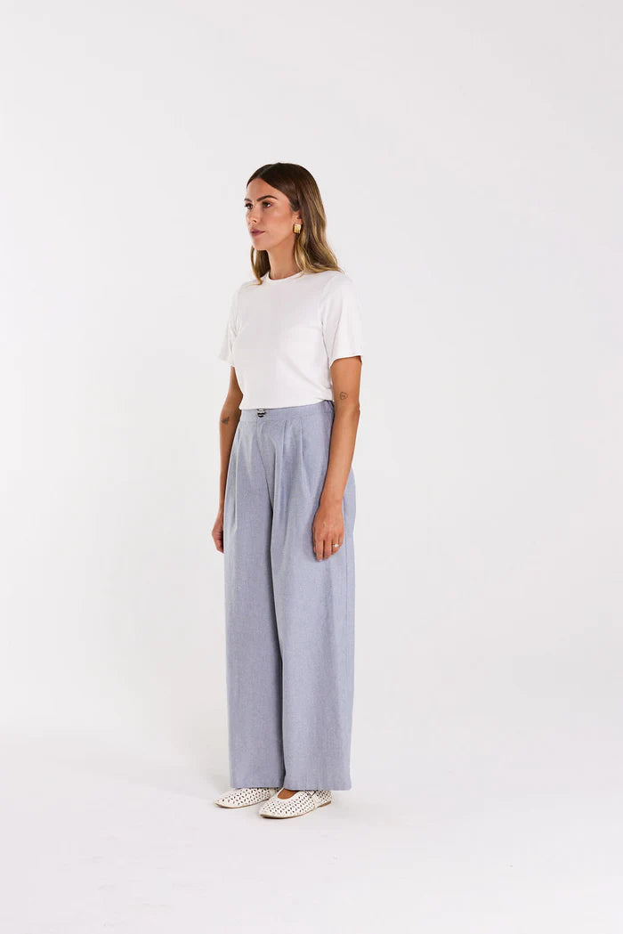 Thing Thing Ciro Pant - Onyx Grain - Stencil