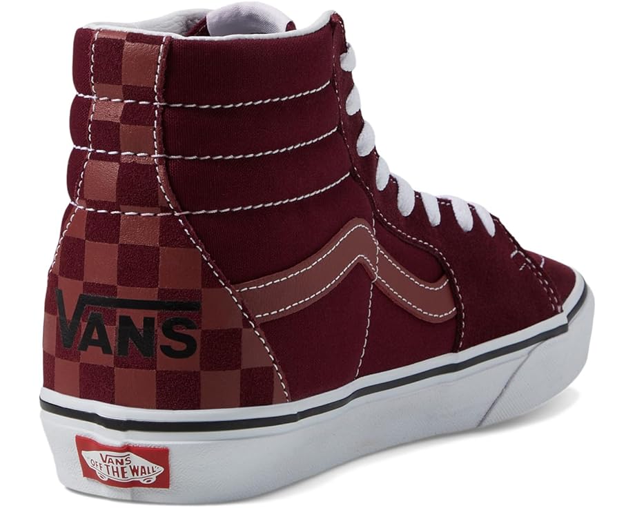 Vans Sk8-Hi Logo Check Port Royale - Stencil
