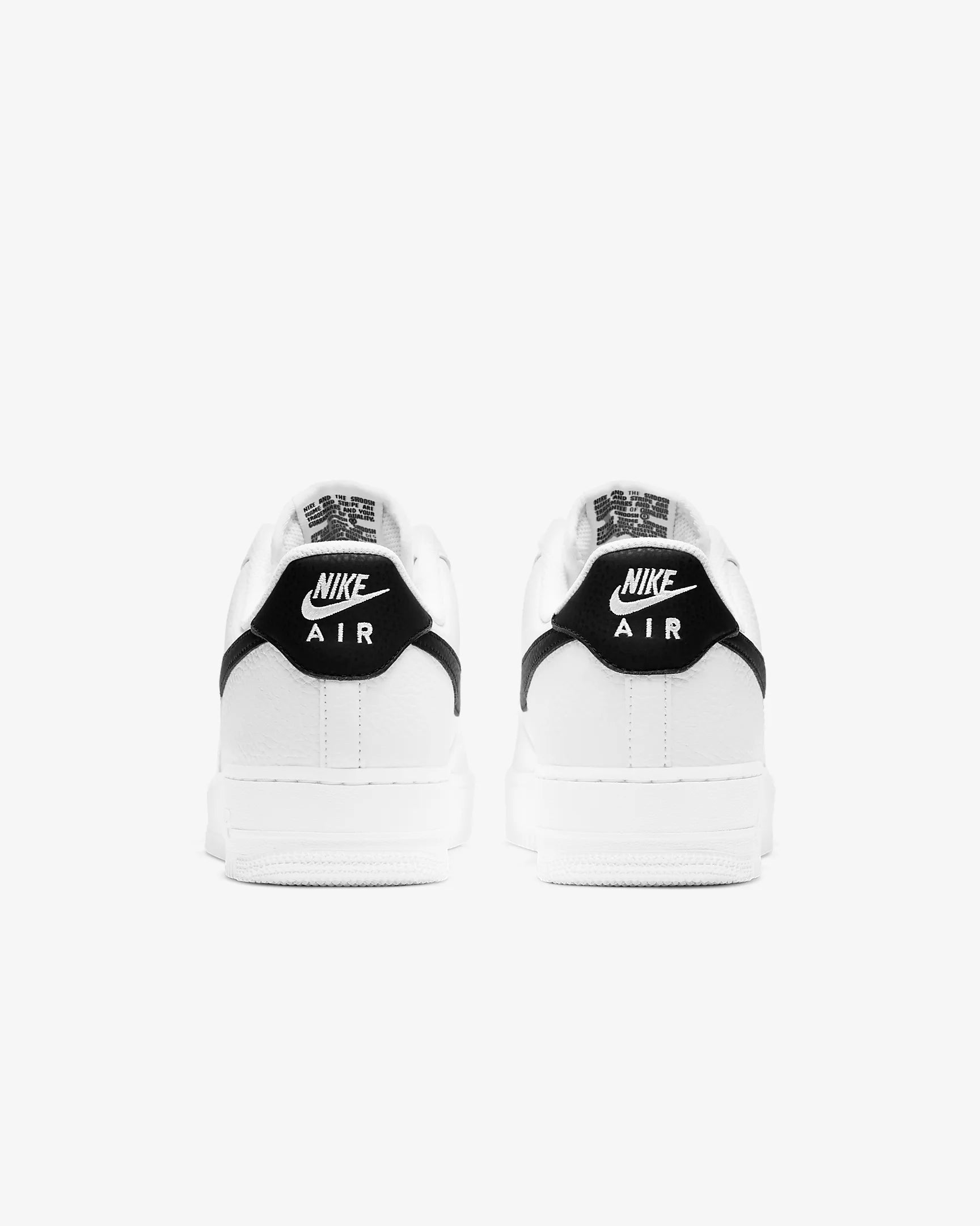 Nike Air Force 1 '07 White/Black - Stencil