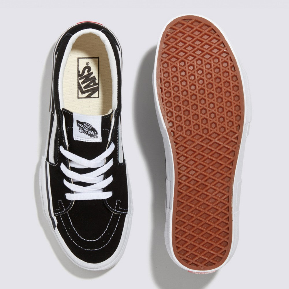 Vans Sk8 Low Rearrange - Black / White – Stencil