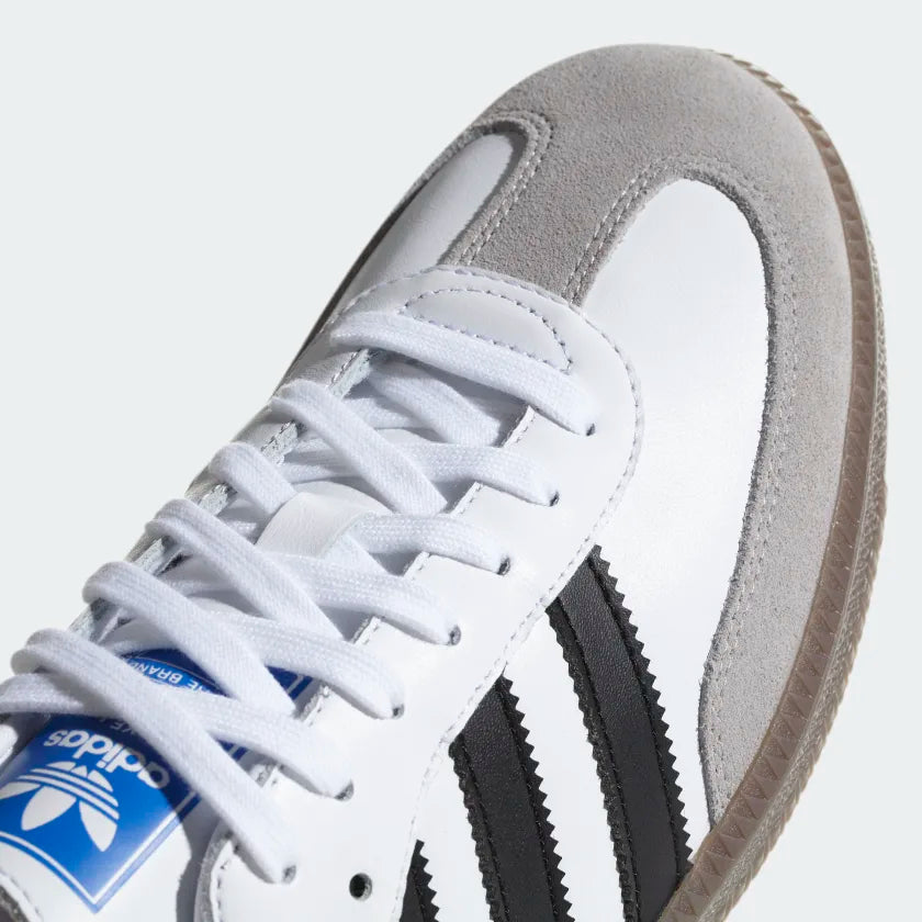Adidas Samba OG Cloud White / Core Black / Clear Granite - Stencil