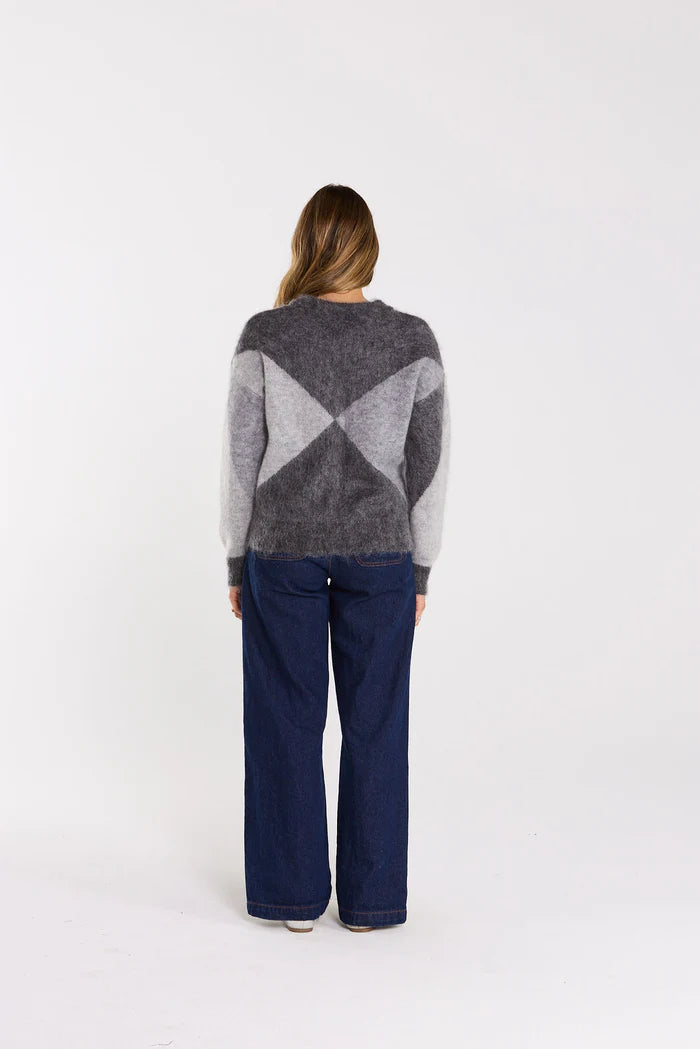 Thing Thing Astrid Jumper - Greyscale - Stencil