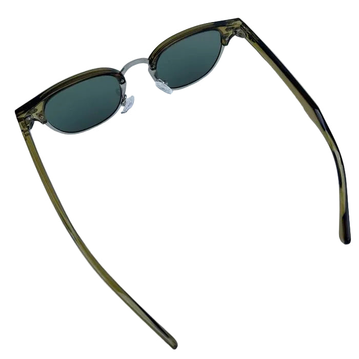 FL Eyewear Manson Olive / Dark Green Lens