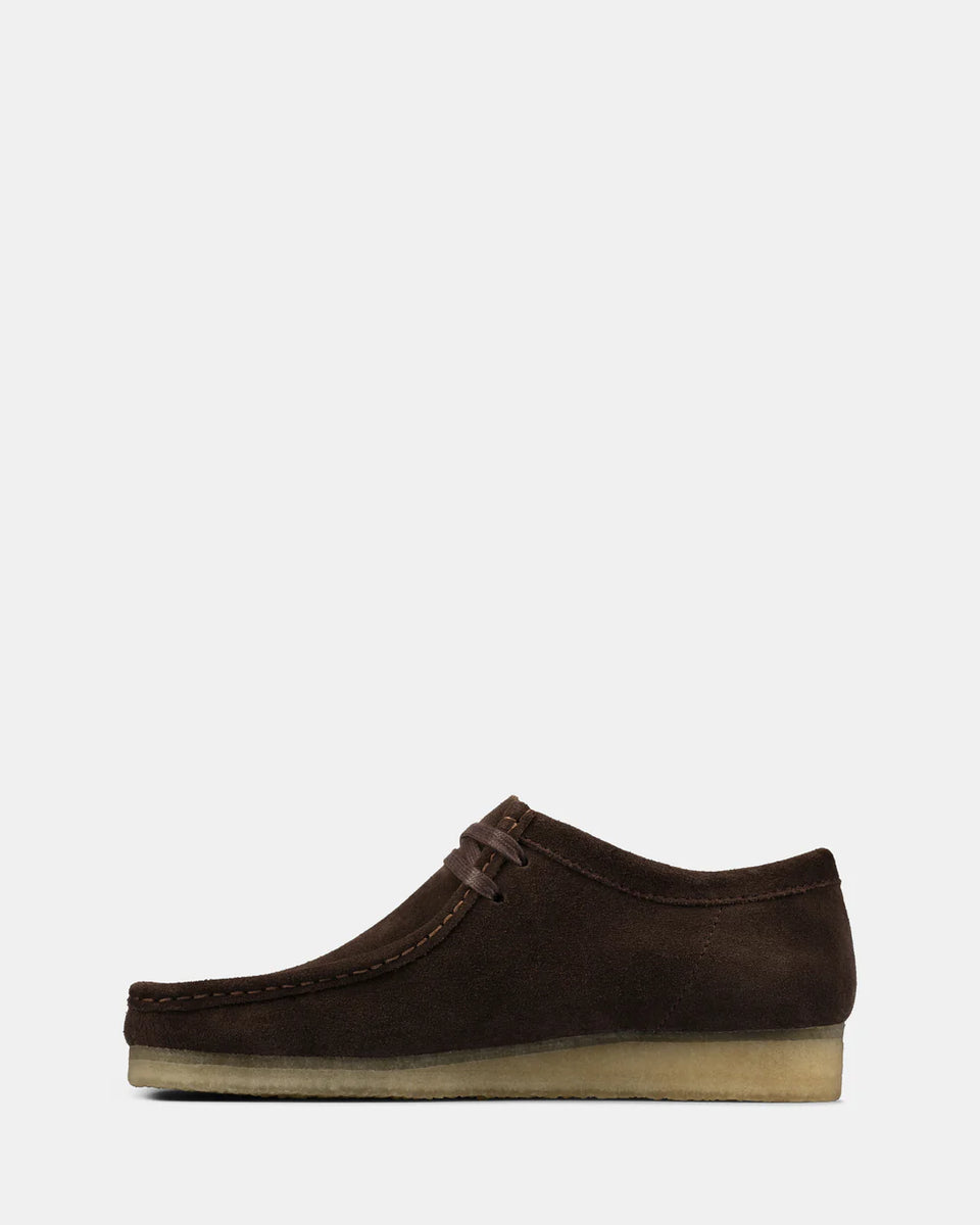 Clarks Wallabee - Brown Slate Suede