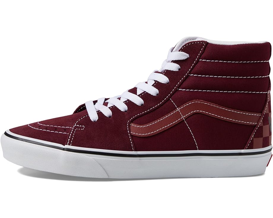Vans Sk8-Hi Logo Check Port Royale - Stencil