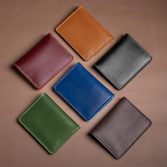 Philo Goods Folding Card Wallet 8 pocket - Chocolate