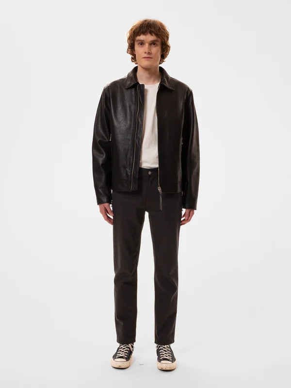Nudie Gritty Jackson Dry Everblack - Stencil