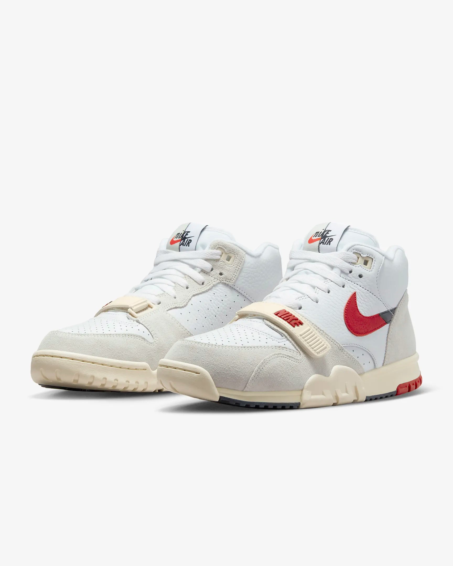 Nike Air Trainer 1 - White / Black / Coconut Milk / University Red