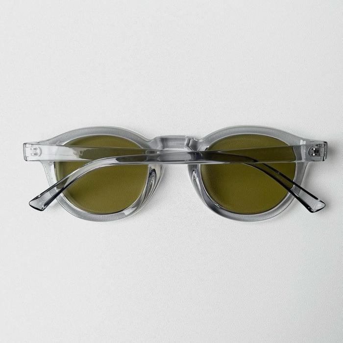 Flawless Eyewear Jared Grey Tint / Green Lens
