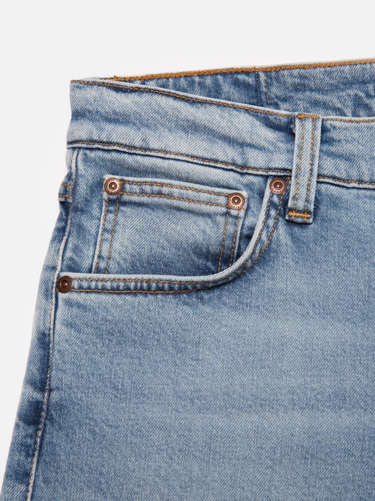 Nudie Lean Dean Warm Days Blue