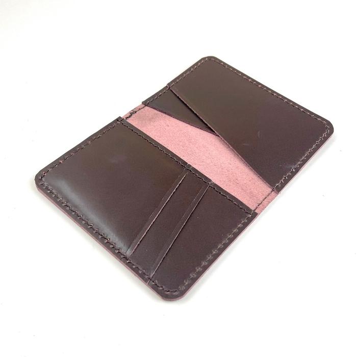 Philo Goods Slim card Angle pocket Wallet - Chocolate