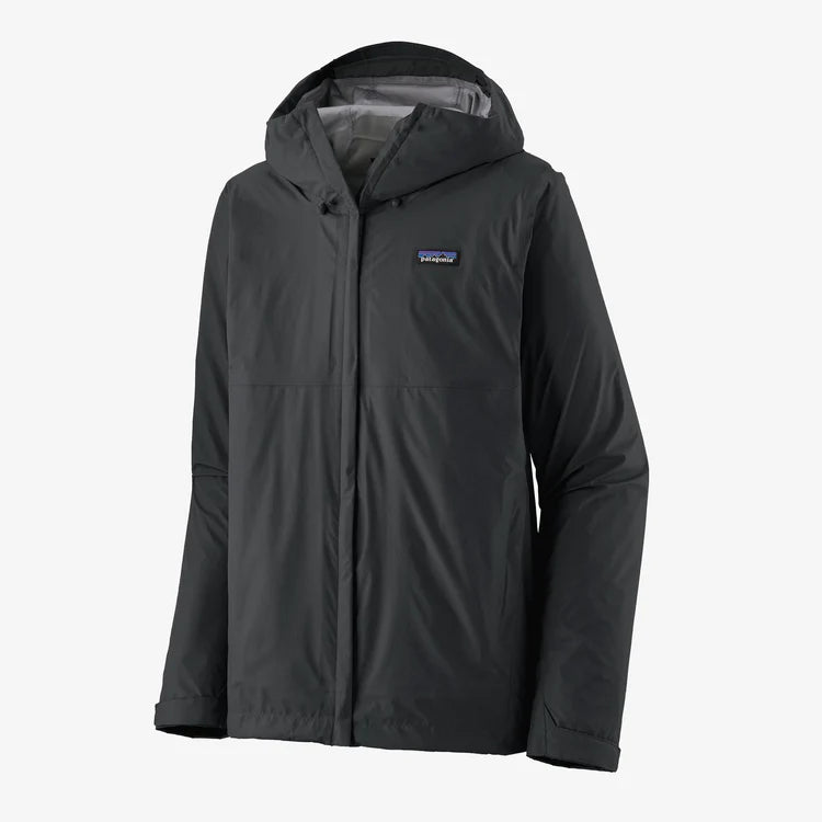 Patagonia Men's Torrentshell 3L Rain Jacket - Black - Stencil