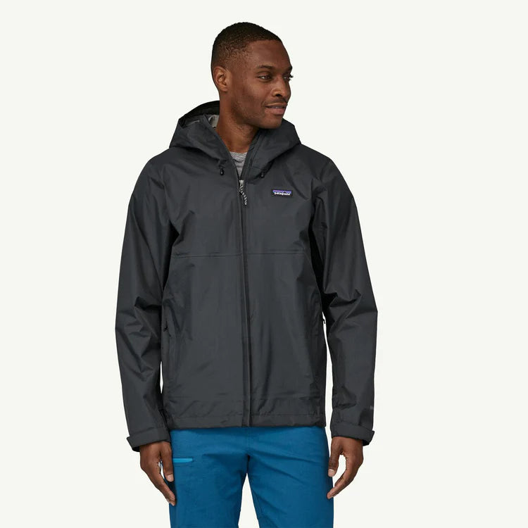 Patagonia Men's Torrentshell 3L Rain Jacket - Black - Stencil