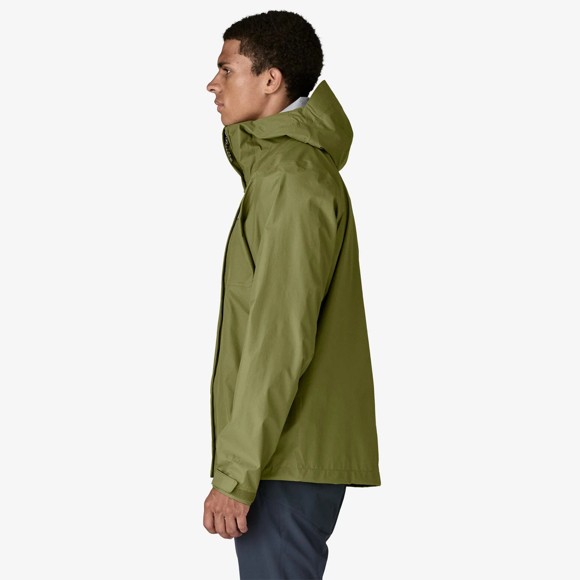Patagonia Men's Torrentshell 3L Rain Jacket - Caper Green - Stencil