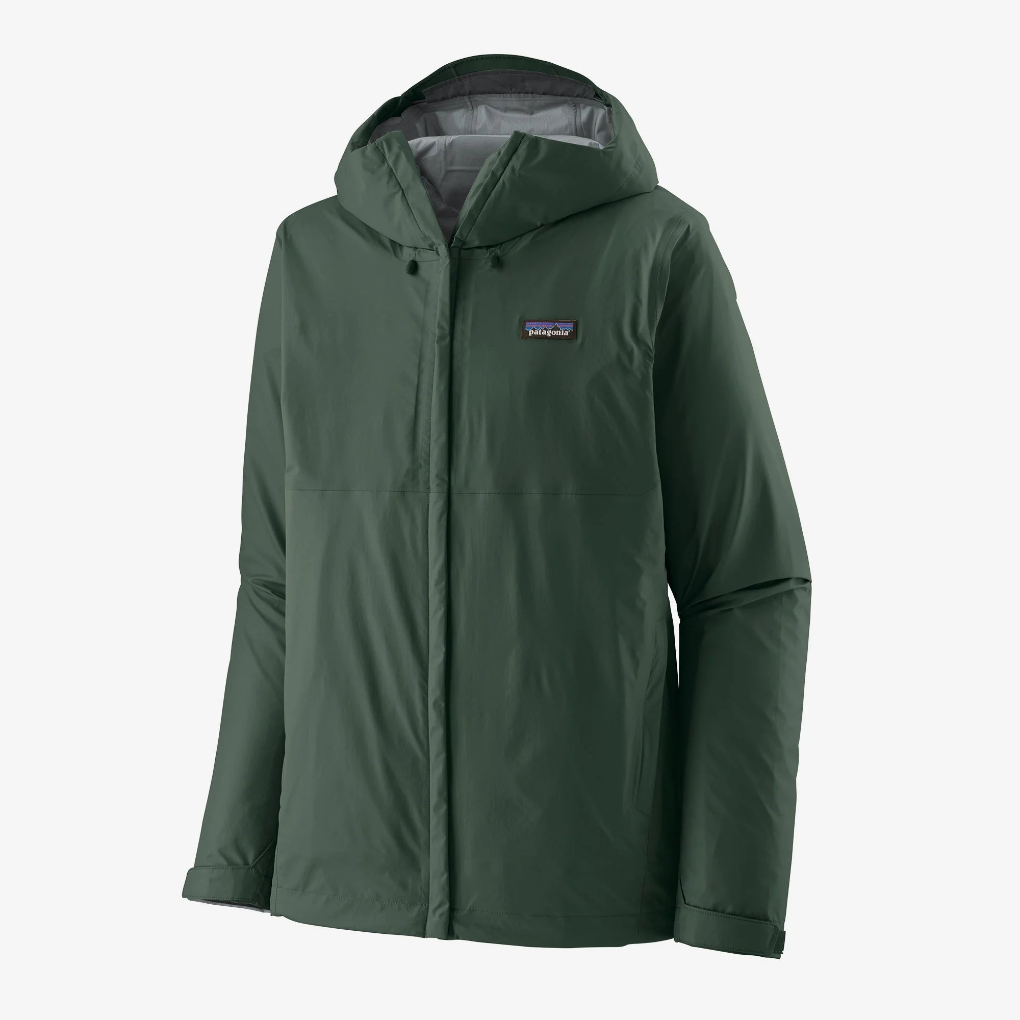 Patagonia Men's Torrentshell 3L Rain Jacket - Old Growth Green - Stencil