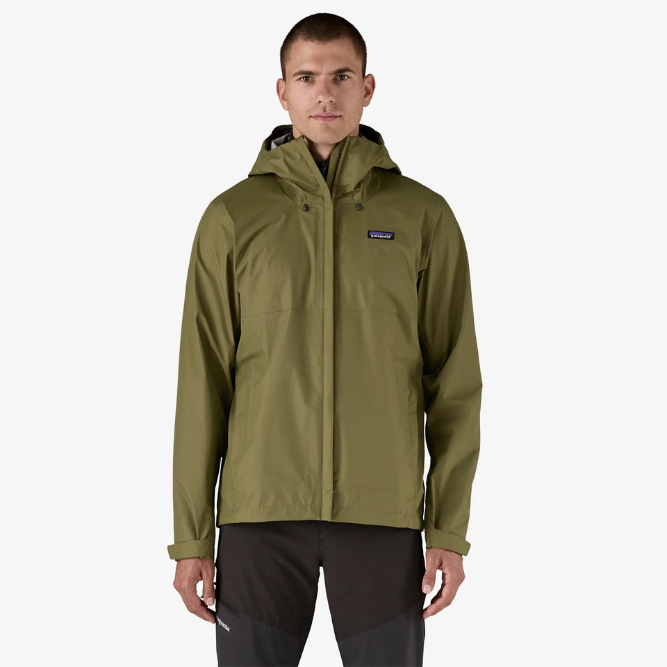 Patagonia Men's Torrentshell 3L Rain Jacket - Tent Green