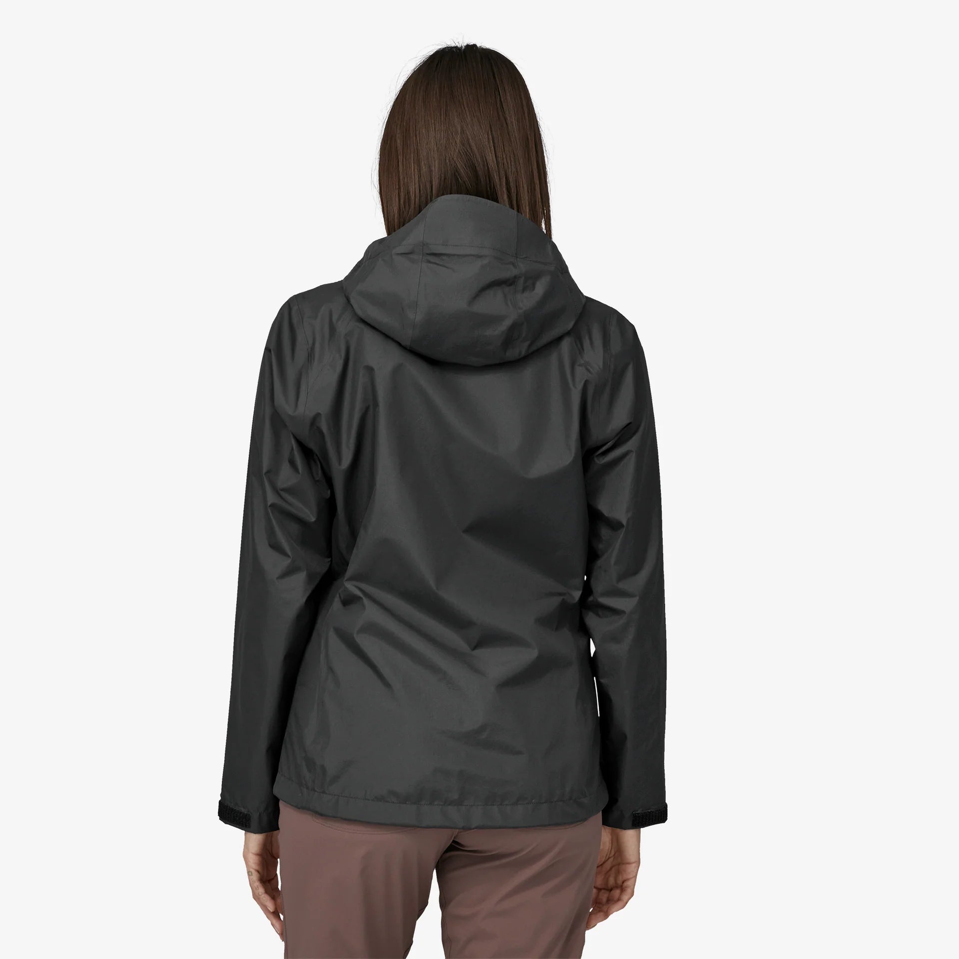 Patagonia Women's Torrentshell 3L Rain Jacket - Black - Stencil