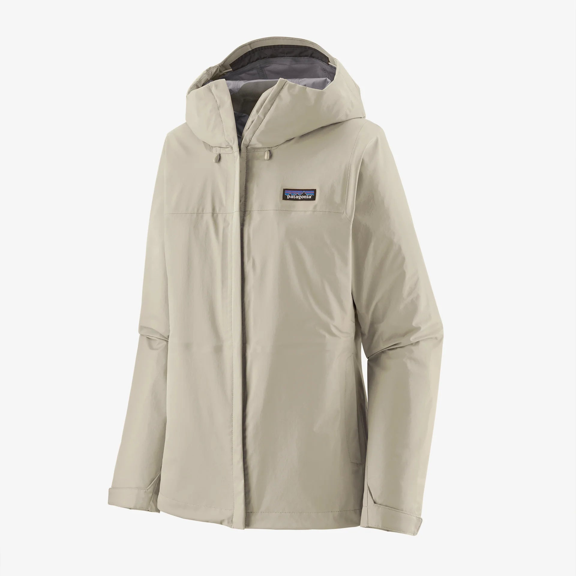 Patagonia Women's Torrentshell 3L Rain Jacket - Wool White - Stencil