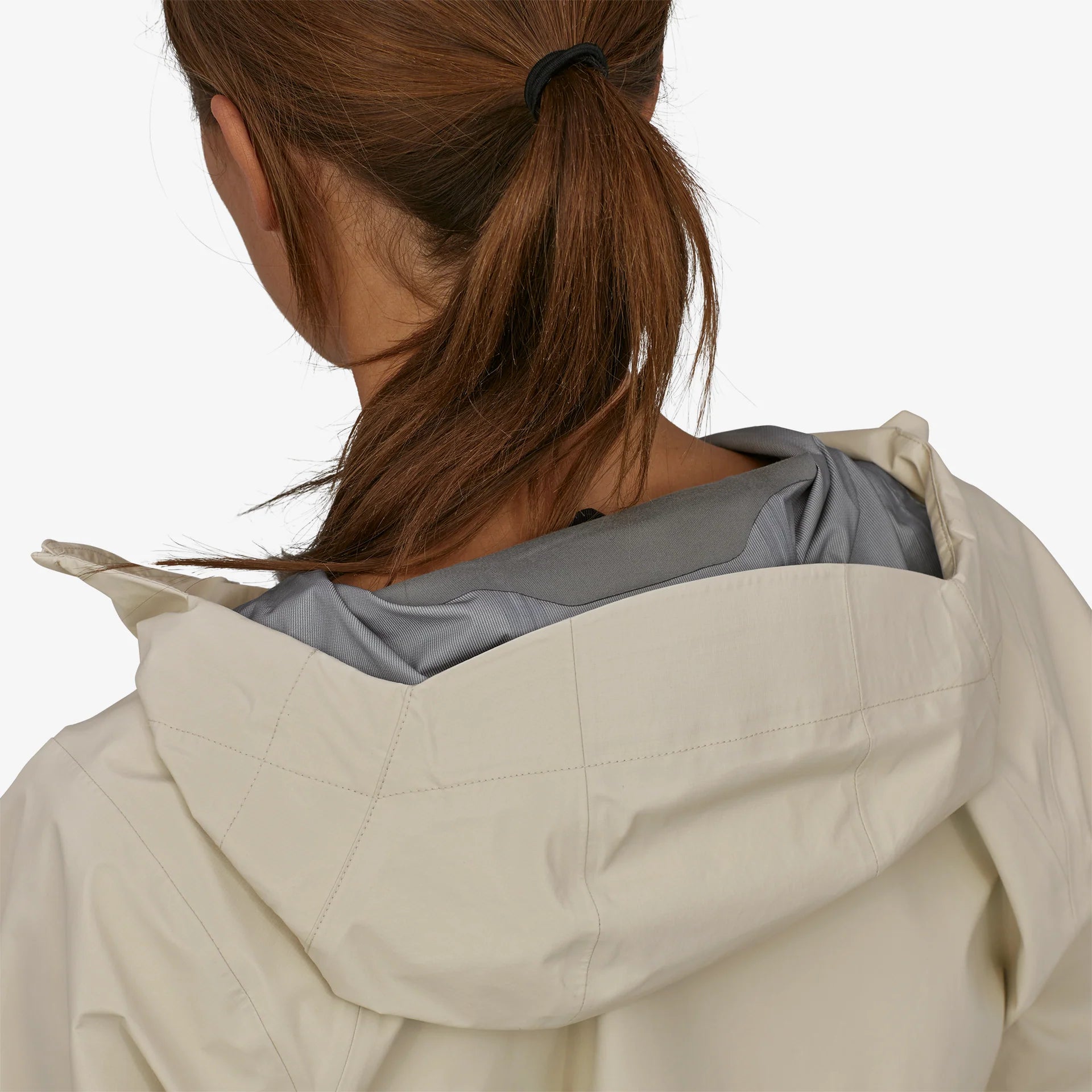 Patagonia Women's Torrentshell 3L Rain Jacket - Wool White - Stencil